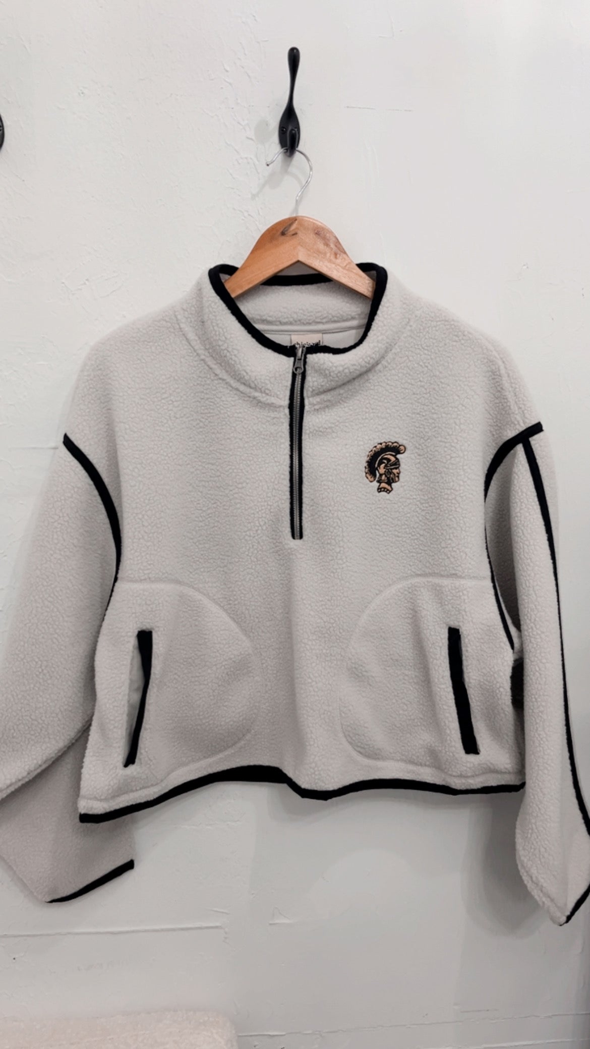 TROJANS 1/4 zip