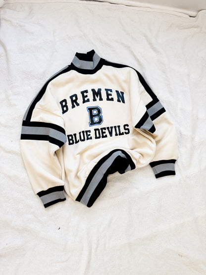BREMEN COLORBLOCK TURTLENECK PULLOVER