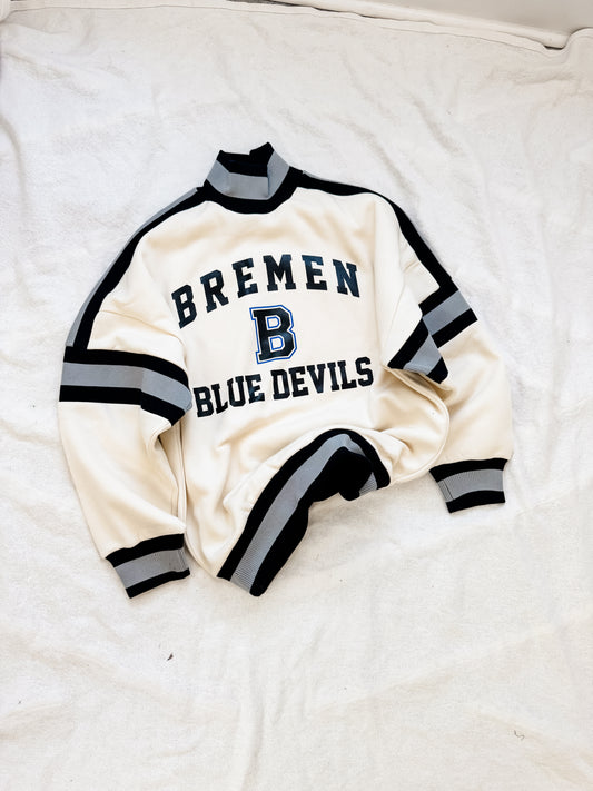 BREMEN COLORBLOCK TURTLENECK PULLOVER