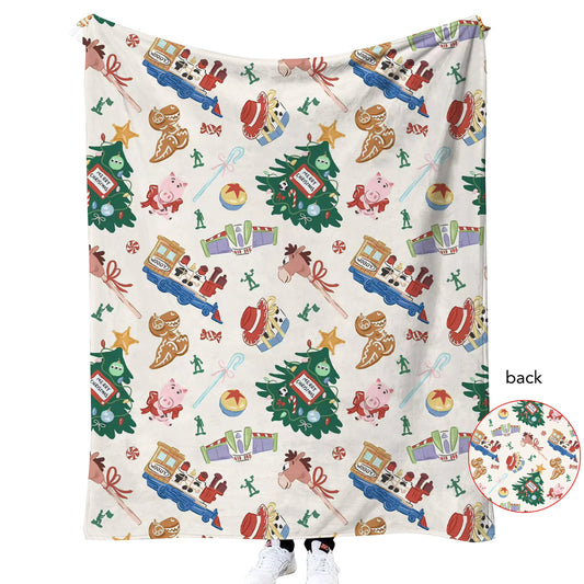 TOY CHRISTMAS blanket (preorder)