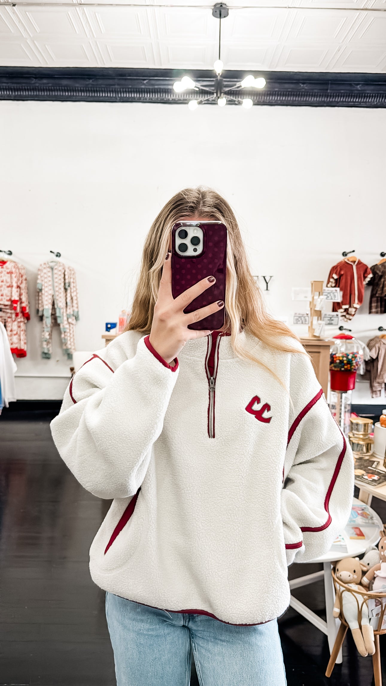 CENTRAL Sherpa quarter zip