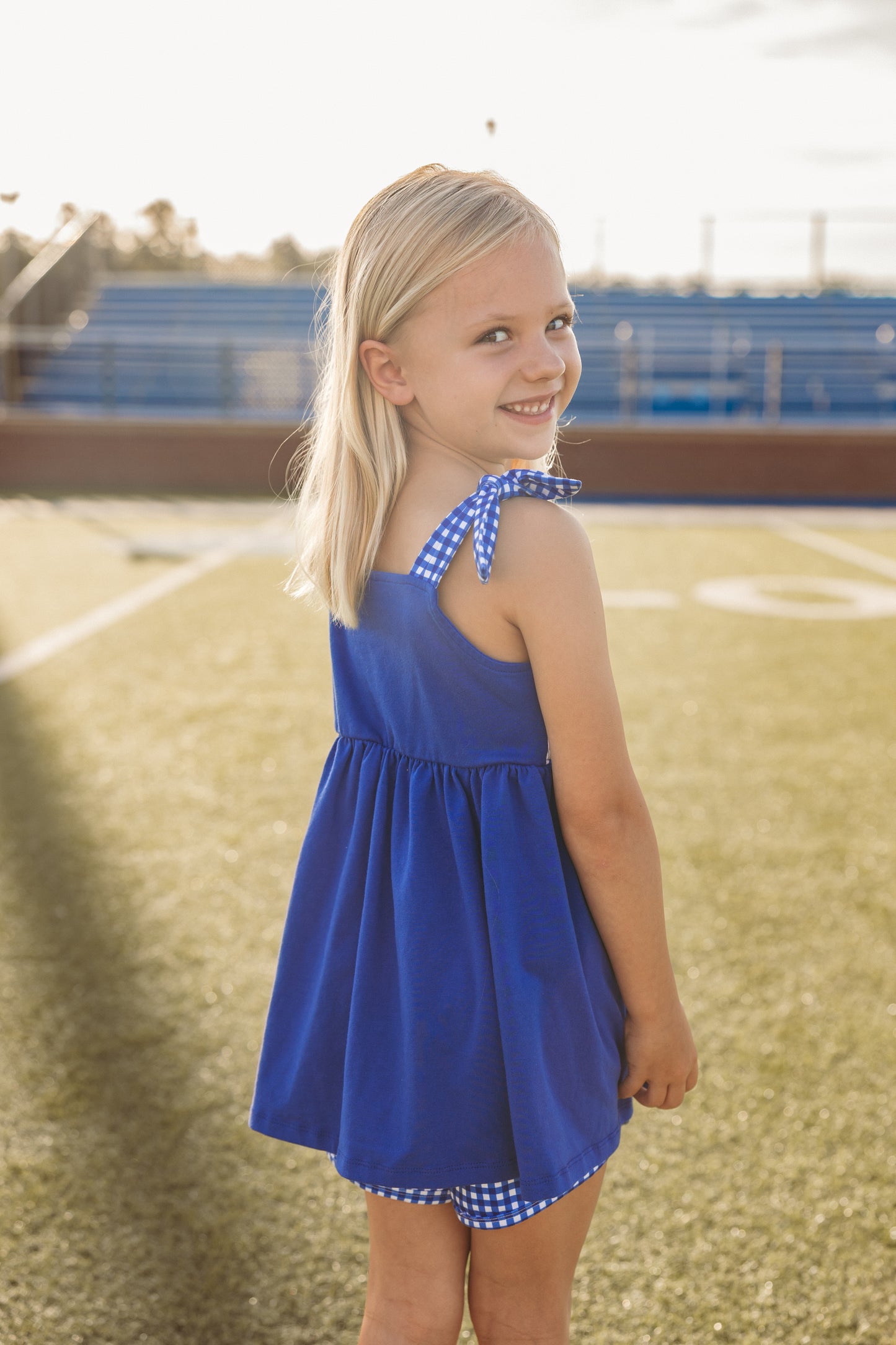 BREMEN bow tank smocked set