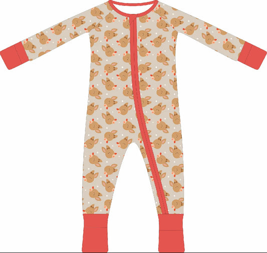 REINDEER Pajamas one piece (PREORDER)