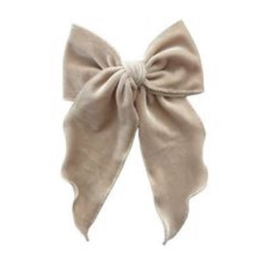 CREAM VELVET // FAY BOW