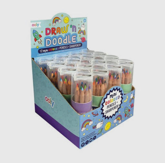 Colored pencil travel size