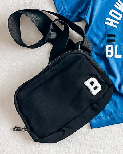 B belt bag (black)