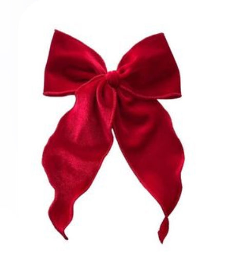 RUBY RED VELVET // FAY BOW