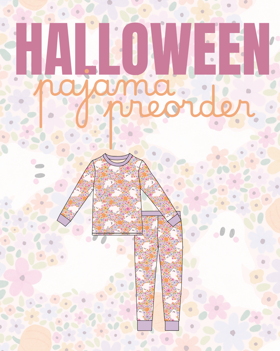 SPOOKY CUTE bamboo pajama (PREORDER)