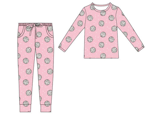 NYE PINK DISCO womens pajamas (ships in 9 weeks)