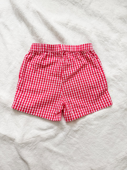 GINGHAM shorts kids presale