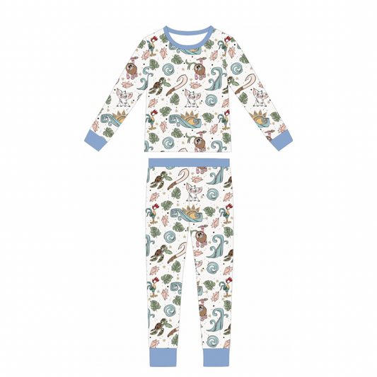 NEUTRAL ISLAND bamboo pajamas PREORDER