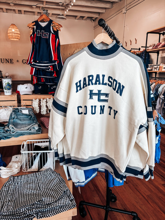 HARALSON COLORBLOCK TURTLENECK PULLOVER