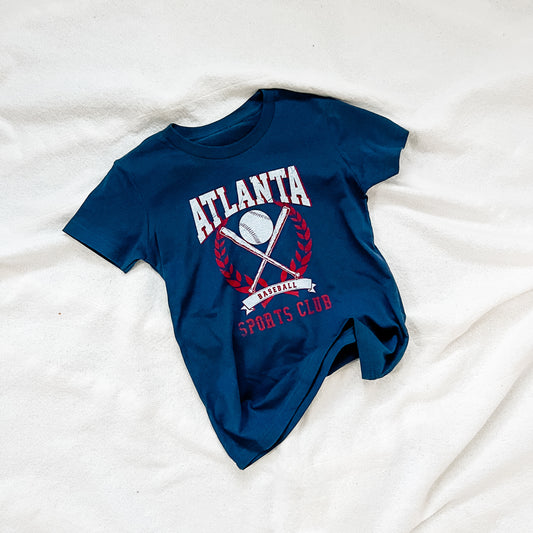 ATLANTA BASEBALL kid tee