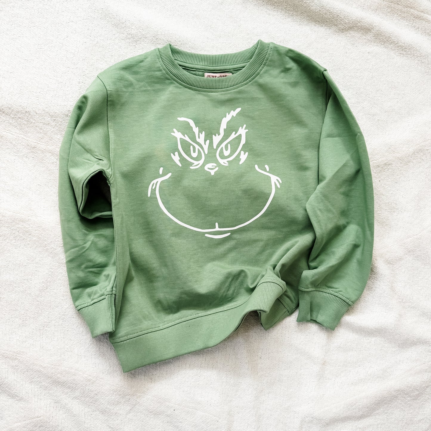 GRINCH sweatshirt (white print)