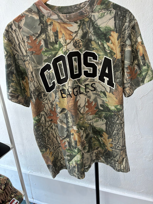 COOSA EAGLES  Camo Tee