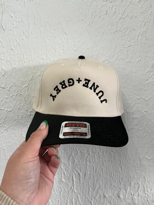 JUNE+GREY upside down hat