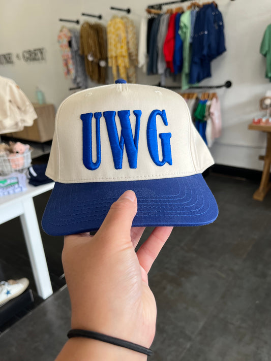 UWG blue trucker