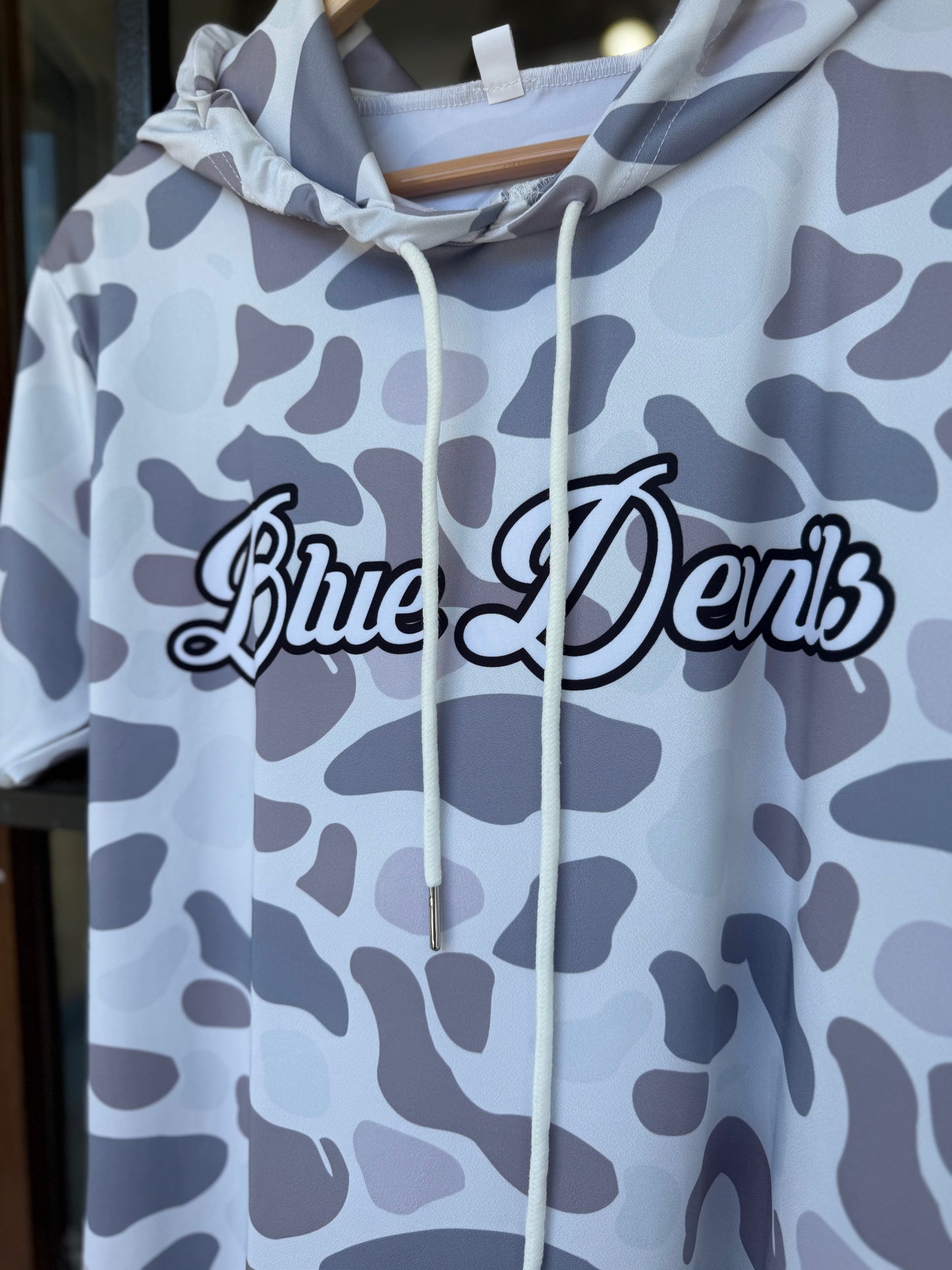 BLUE DEVIL camo athletic pullover