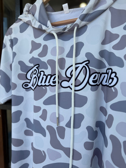 BLUE DEVIL camo athletic pullover