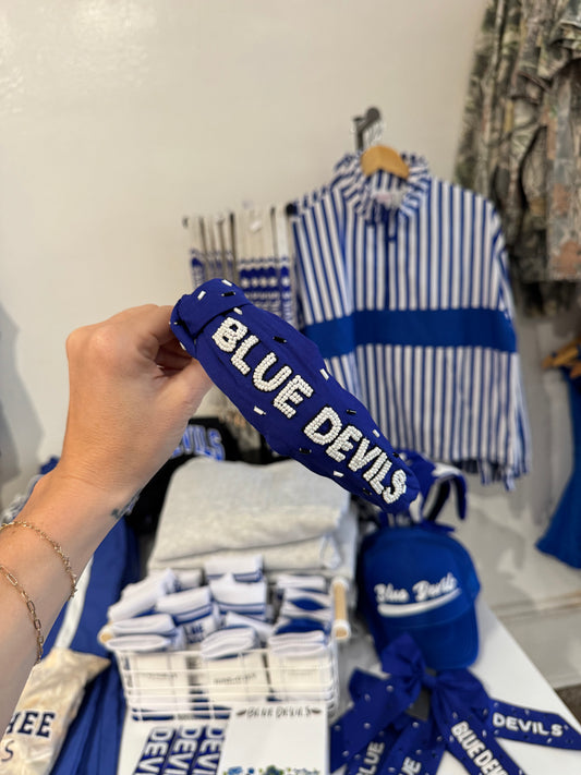 BLUE DEVILS Headband