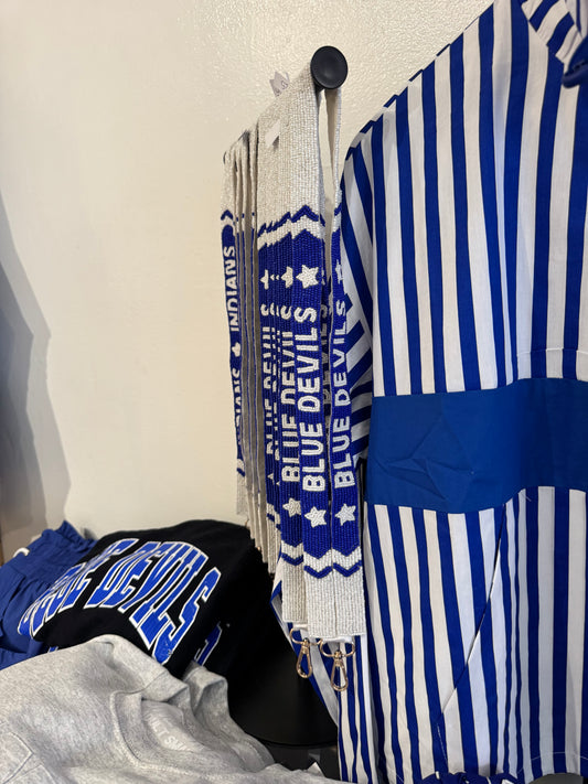 blue devil lanyard