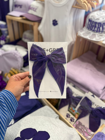 Purple Linen // Fay Bow