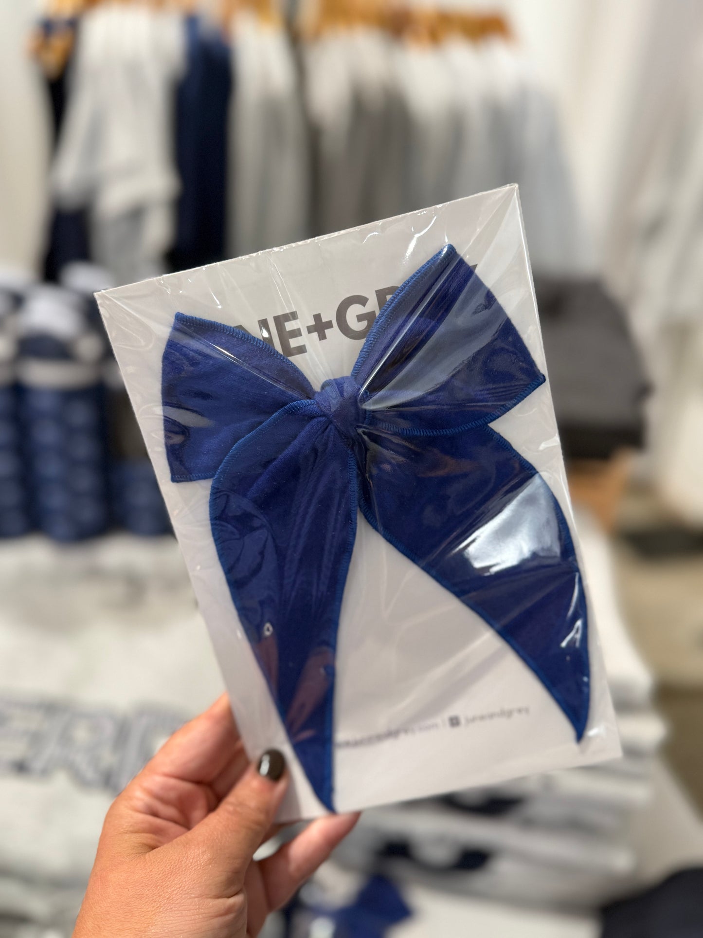 Blue Linen // Fay Bow