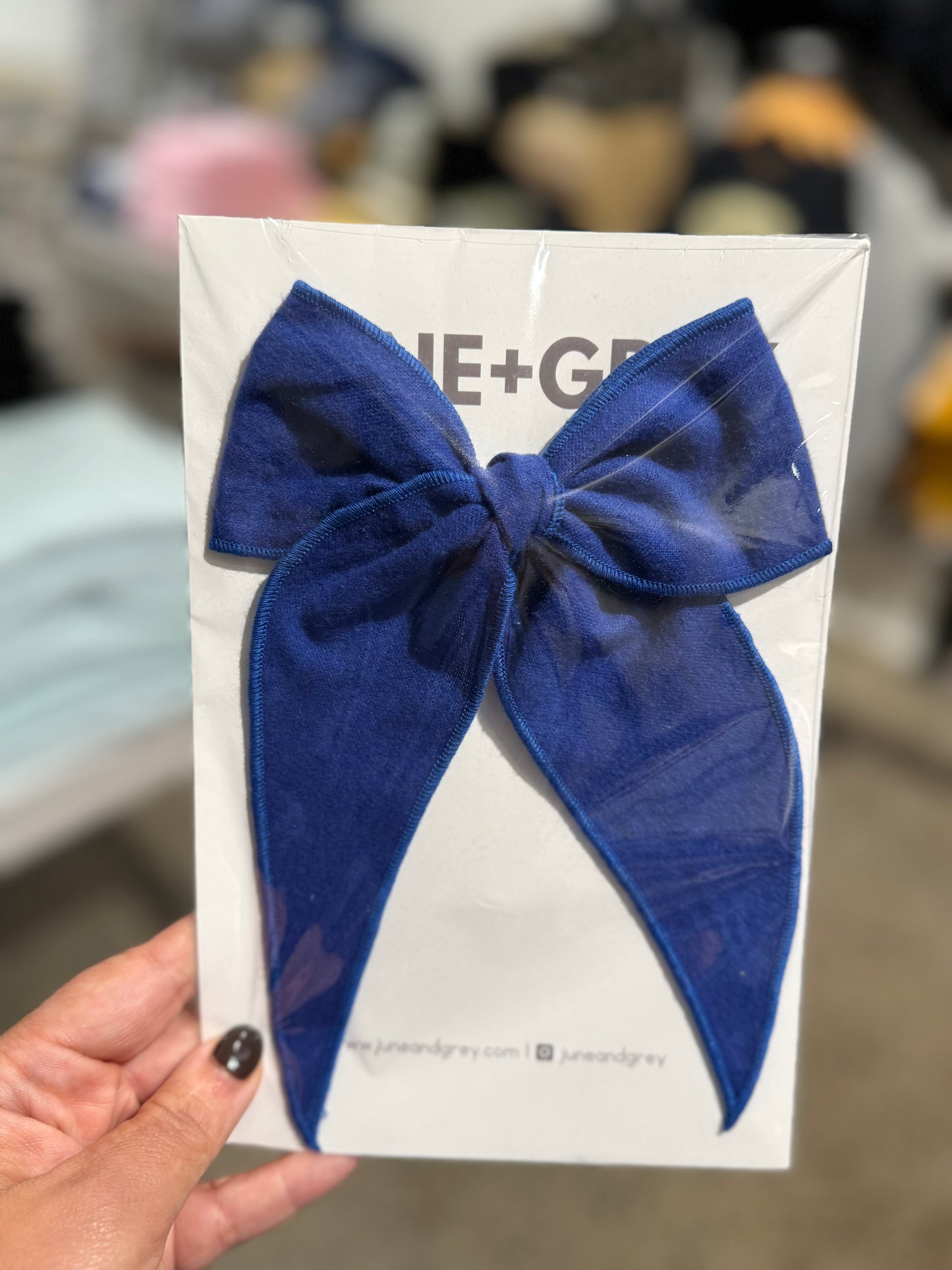 Blue Linen // Fay Bow