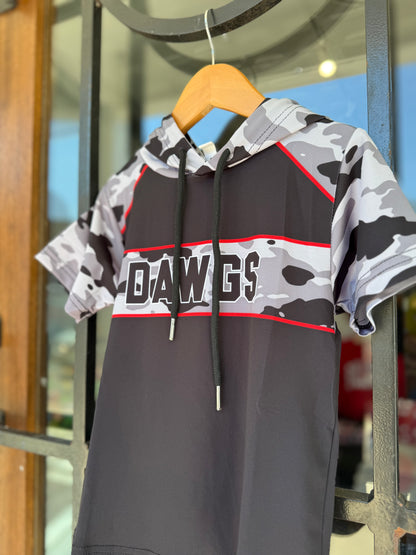 DAWGS ATHLETIC PULLOVER BLACK WITH CAMO