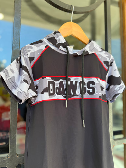 DAWGS ATHLETIC PULLOVER BLACK WITH CAMO