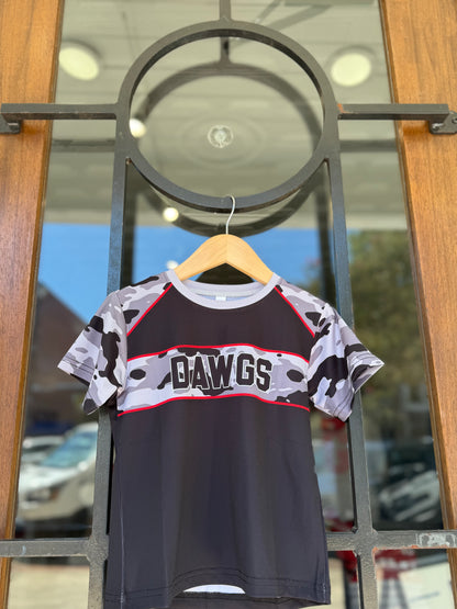 DAWGS CAMO ATHLETIC SHORT SLEEVE