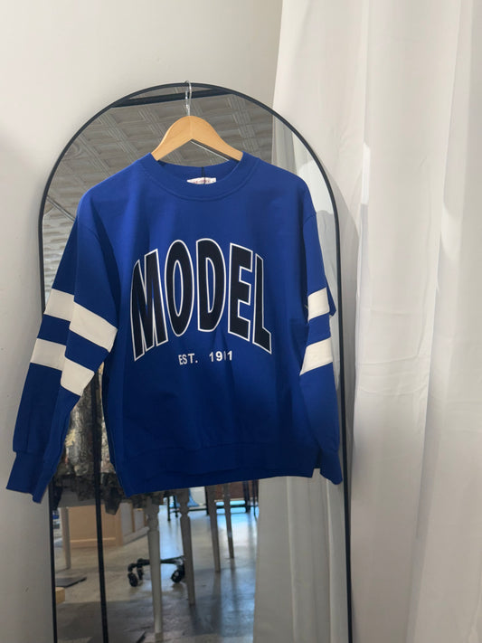 MODEL BLUE DEVILS Sweatshirt