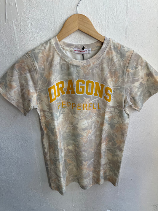 PEPPERELL DRAGONS Light Camo Tee