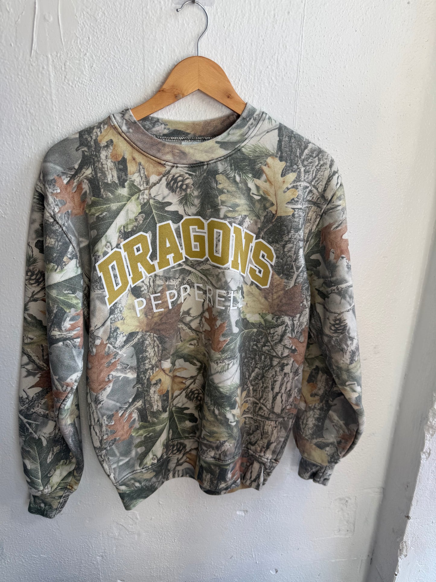 PEPPERELL / DRAGONS Camo Sweatshirt