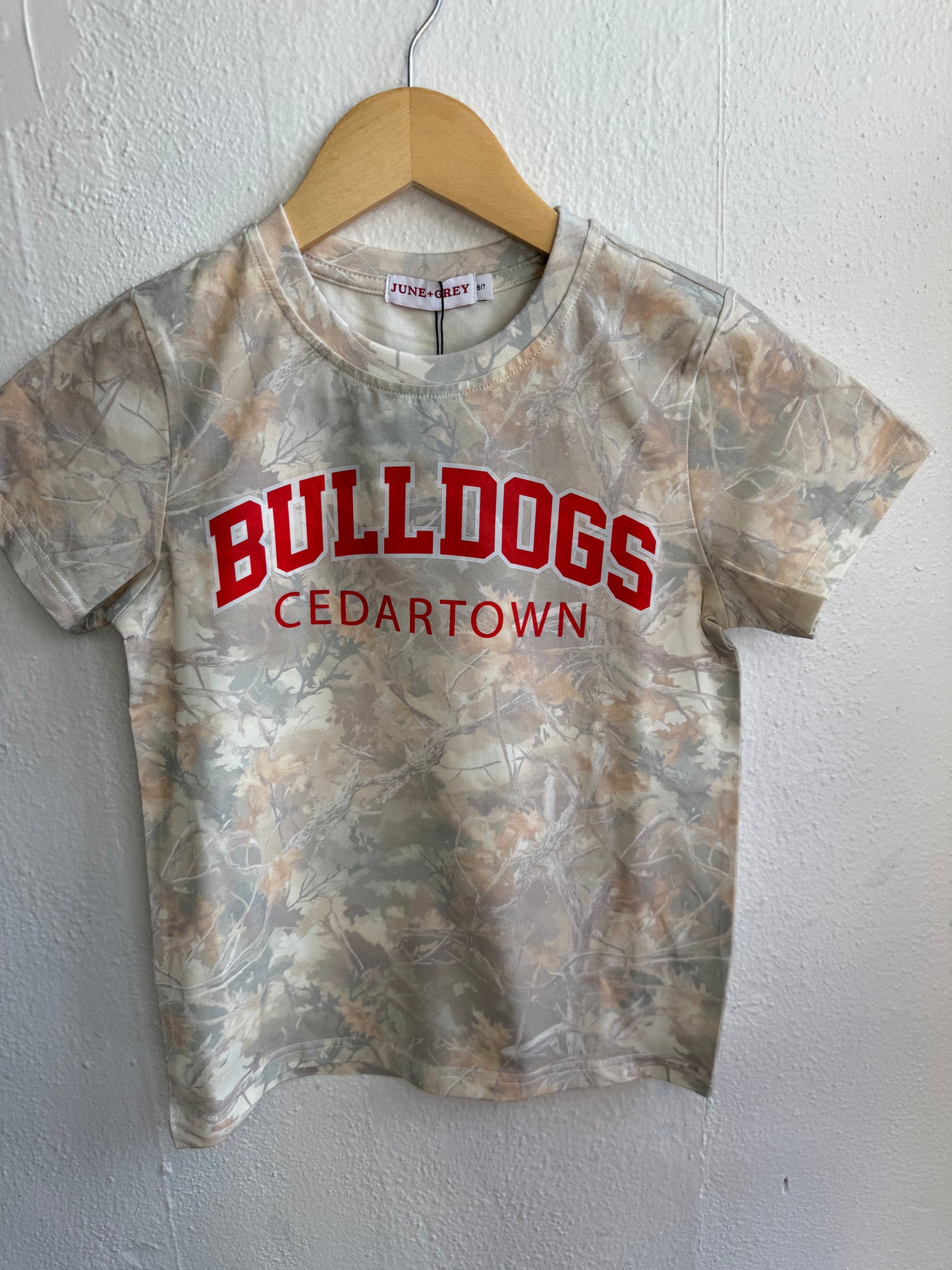 BULLDOG kid camo tee