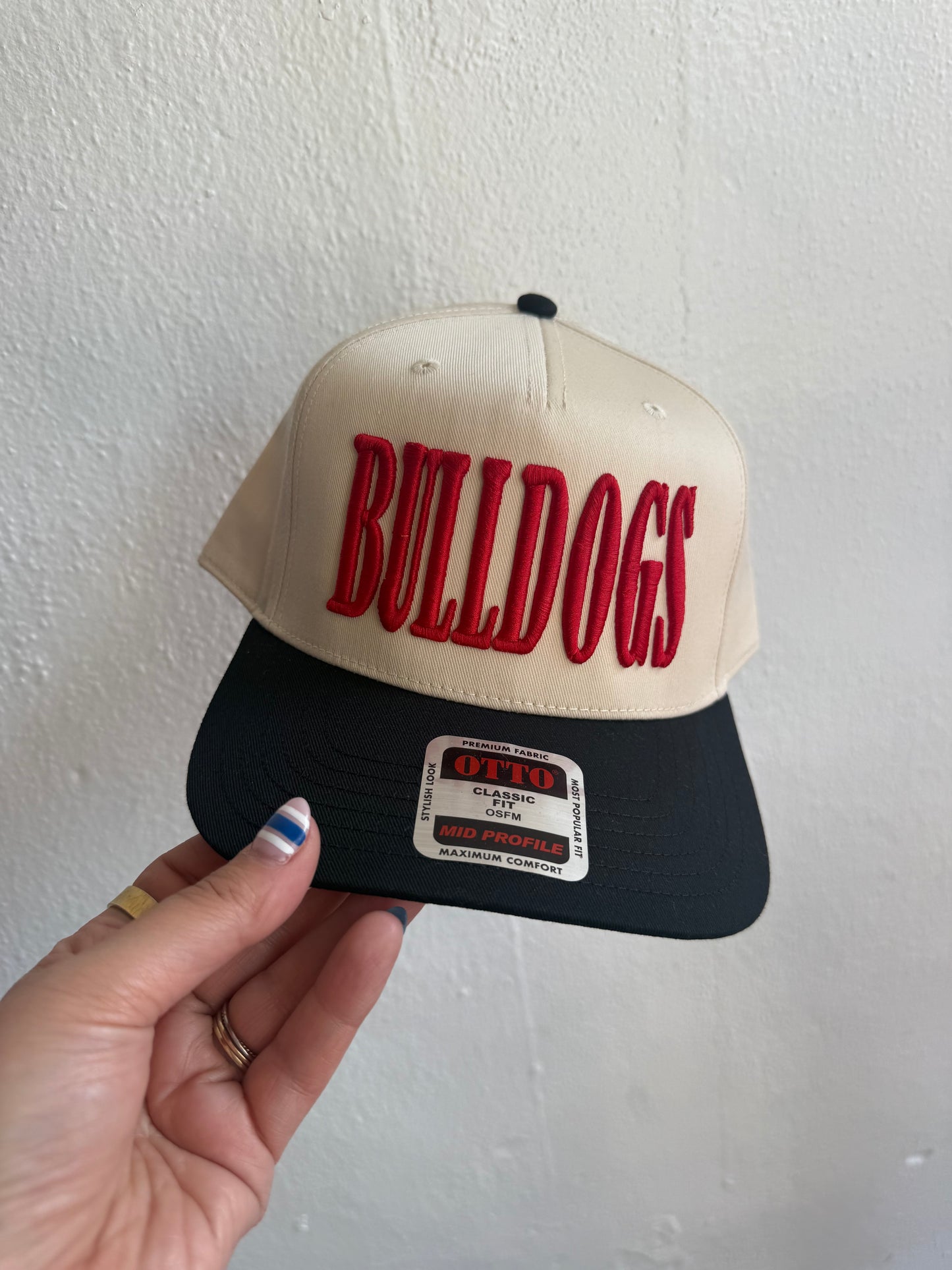 Bulldogs Hat (black bill)