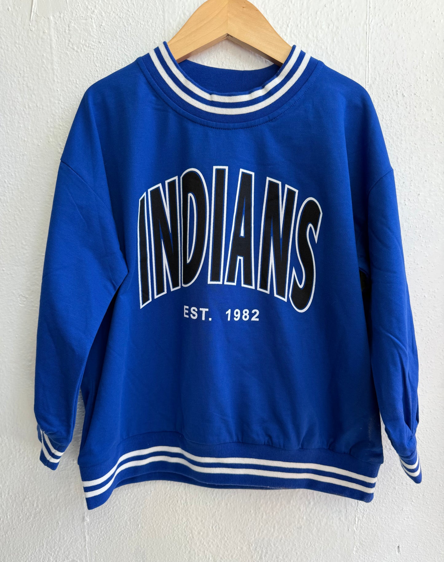 INDIANS Vintage varsity sweatshirt