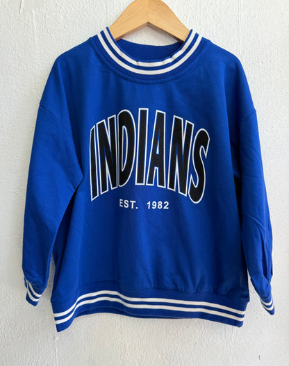 INDIANS Vintage varsity sweatshirt