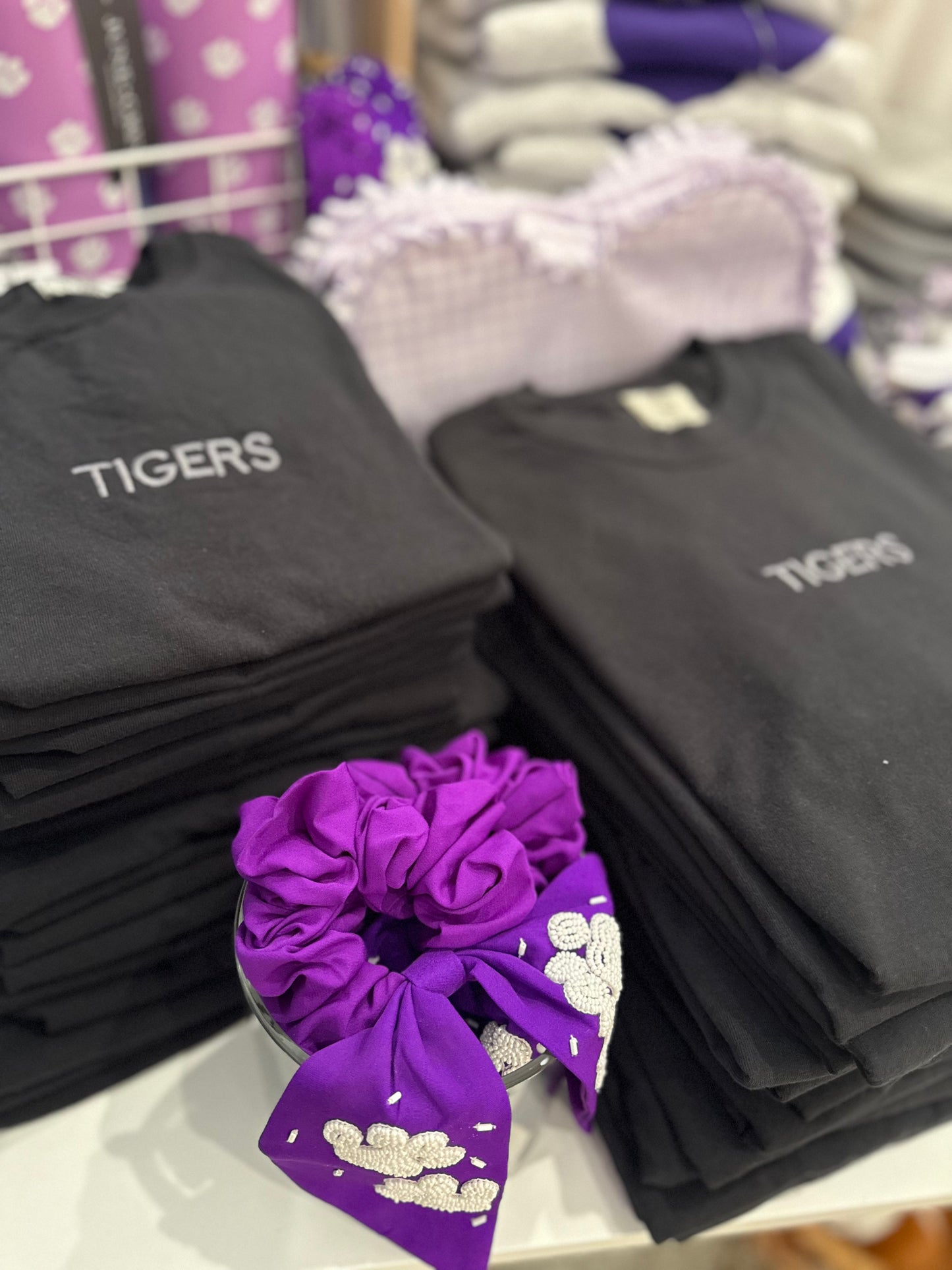 TIGERS BLACK OUT TEE