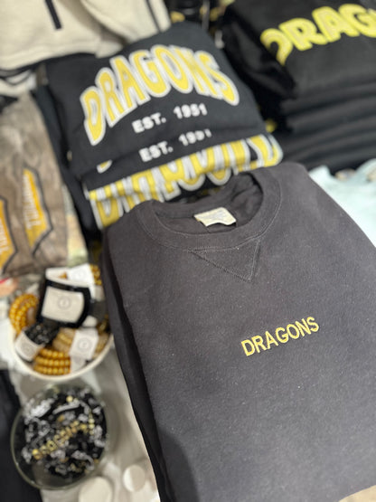 DRAGON BLACKOUT SWEATSHIRT
