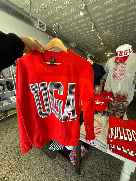 UGA sweatshirt (red)