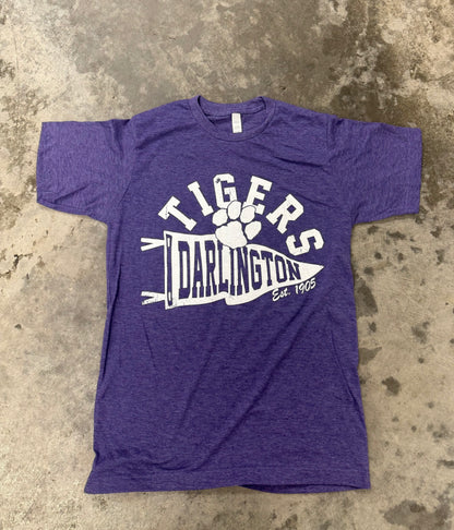 TIGERS PENNANT FLAG TEE