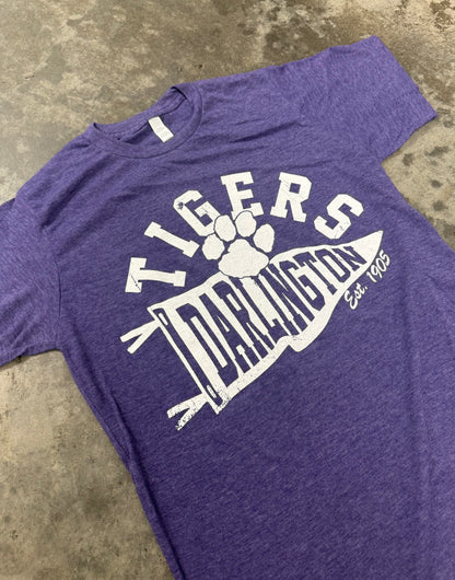 TIGERS PENNANT FLAG TEE