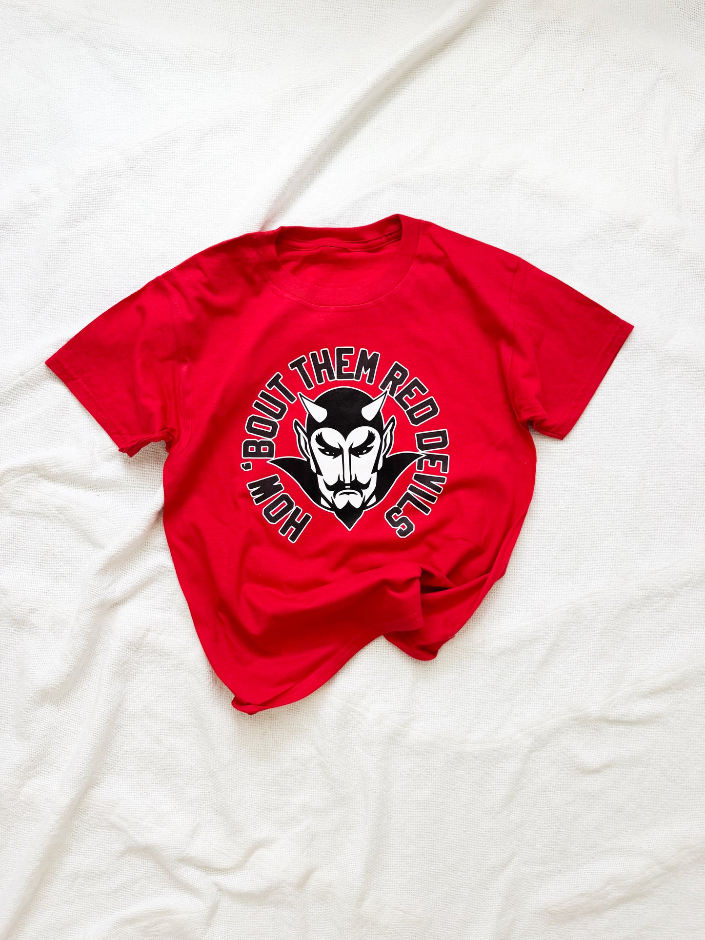 HOW BOUT THEM RED DEVILS tee