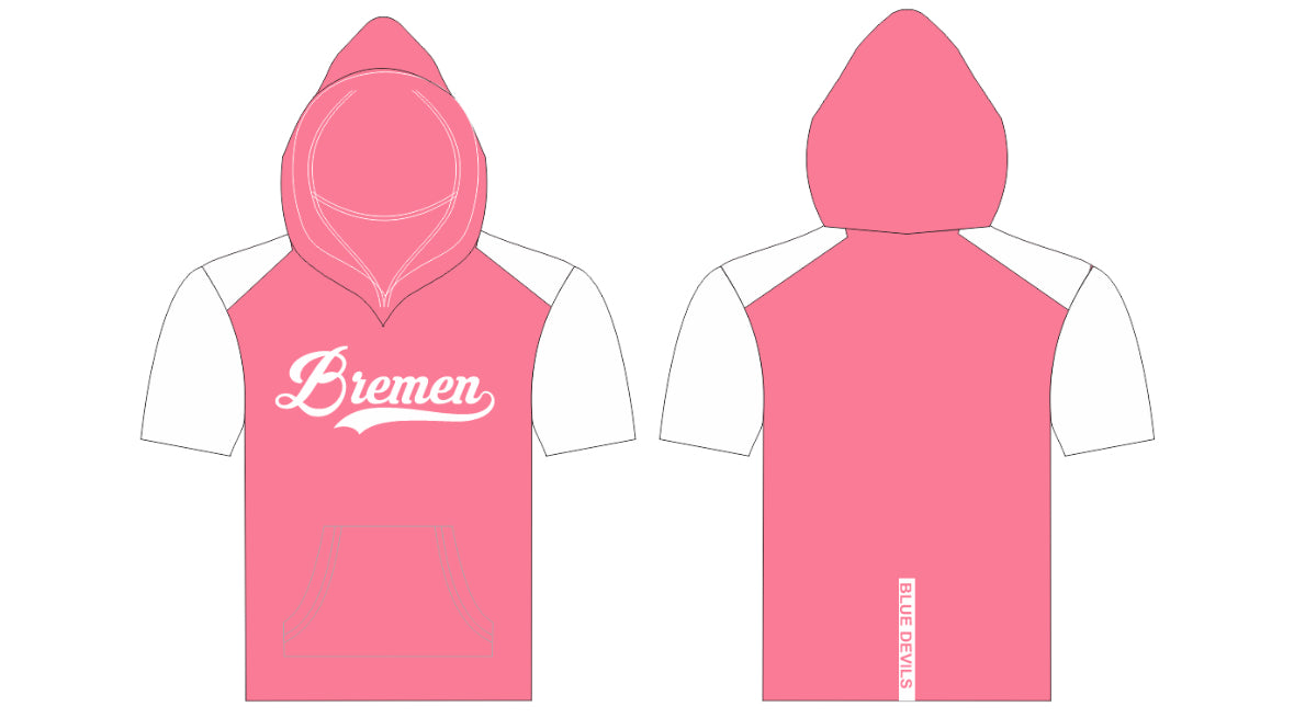Bremen PINK OUT athletic pullover (preorder)