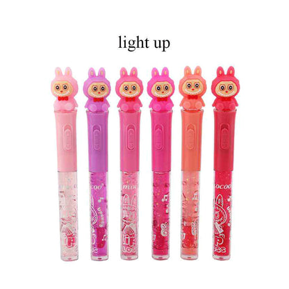 Labubu Light Up Monster Bunny Top Lip Gloss