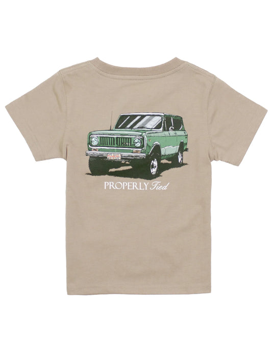 Boys Joyride SS Sand