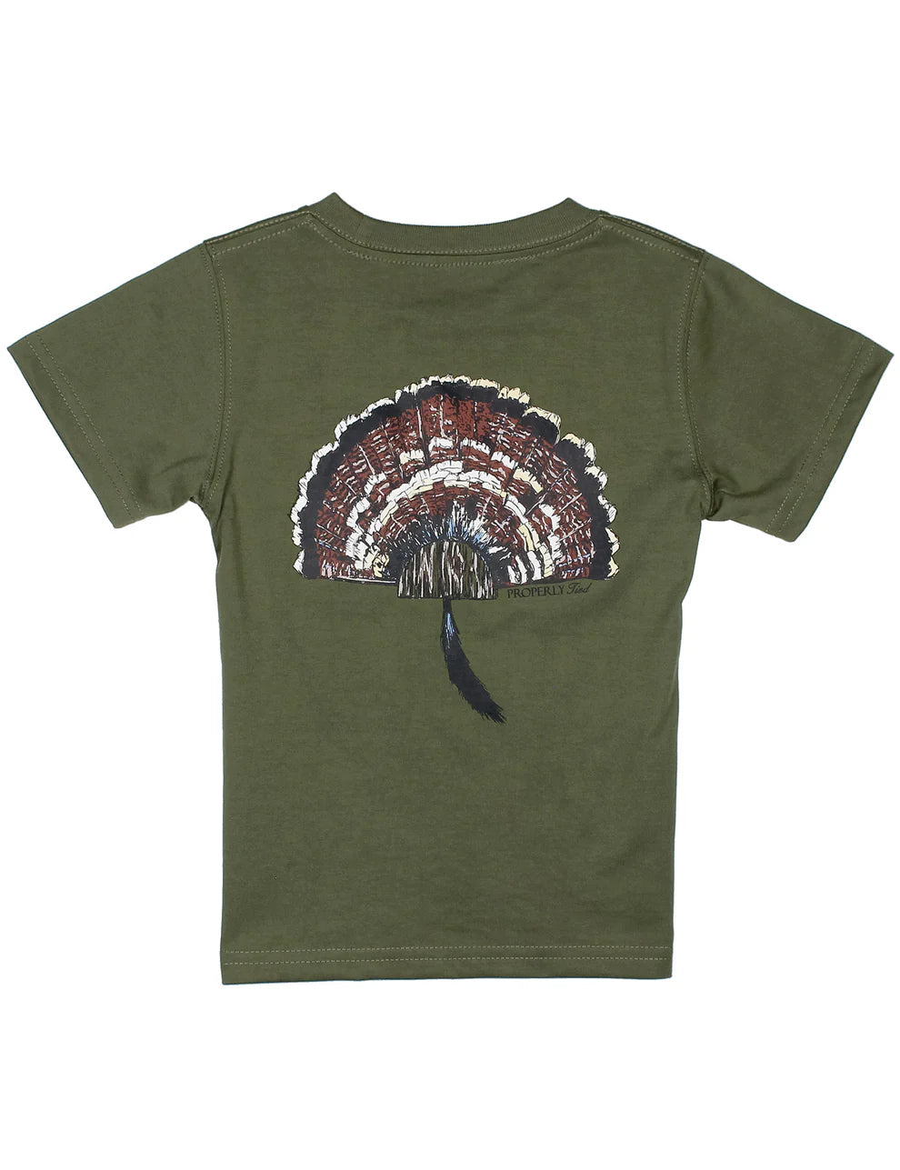 Boys Turkey Mount SS Olive