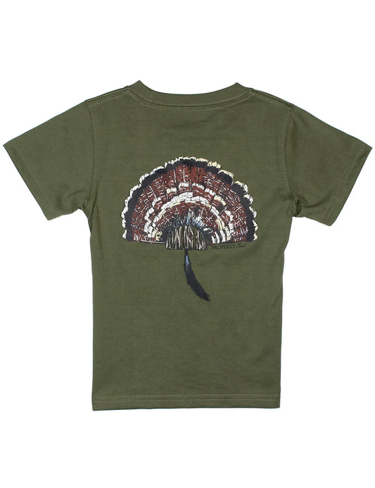 Boys Turkey Mount SS Olive