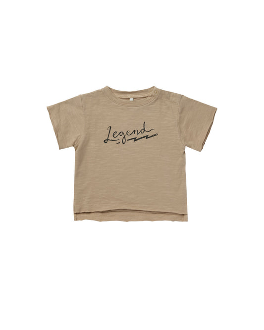 RAW EDGE TEE || LEGEND